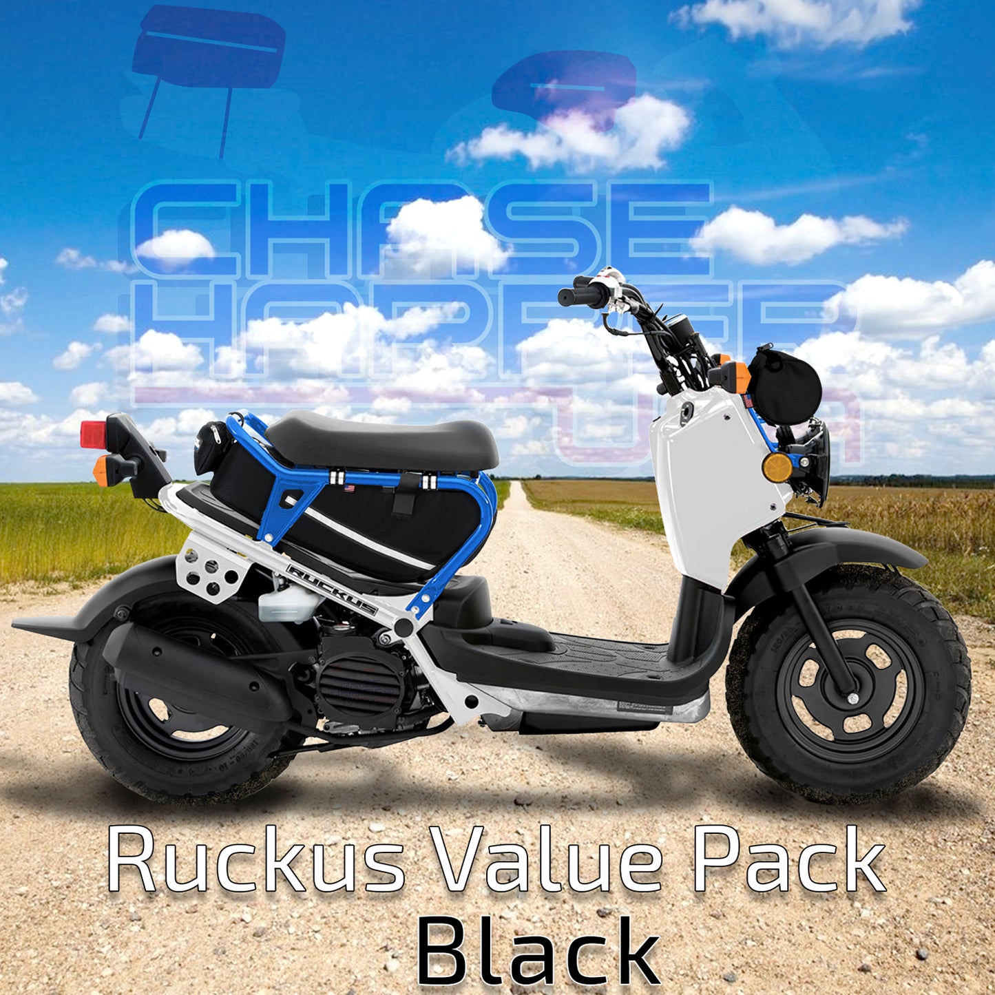 Chase Harper USA 5000 Honda Ruckus Under the Seat Bag