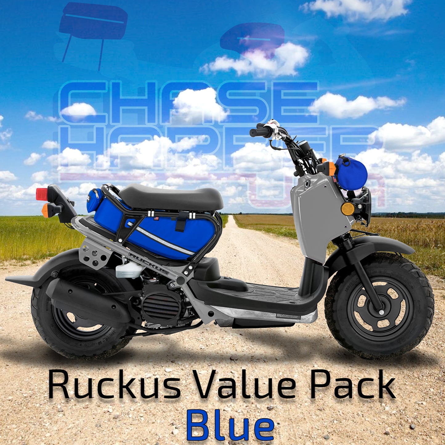 Chase Harper USA 5000 Honda Ruckus Under the Seat Bag