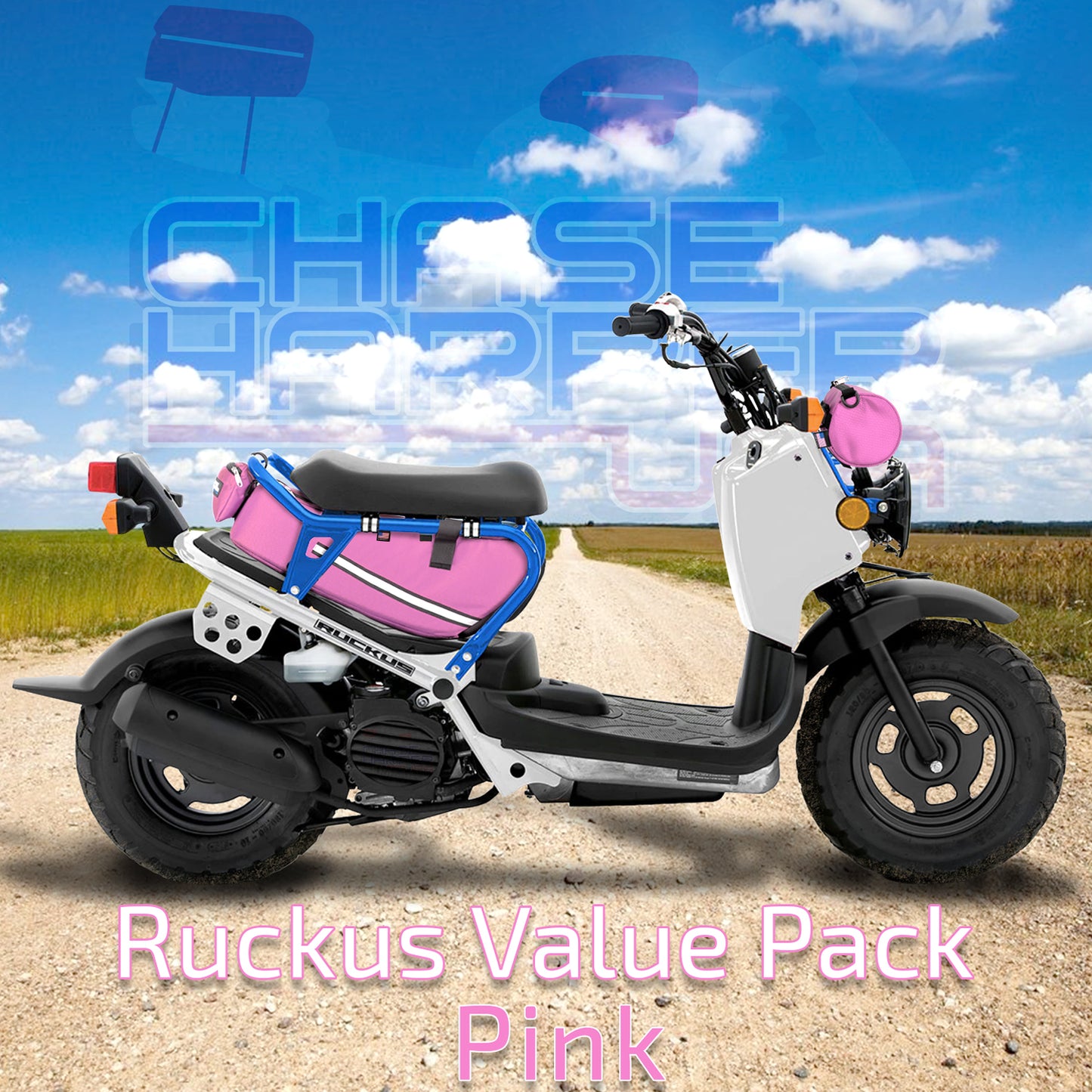 Chase Harper USA 5000 Honda Ruckus Under the Seat Bag