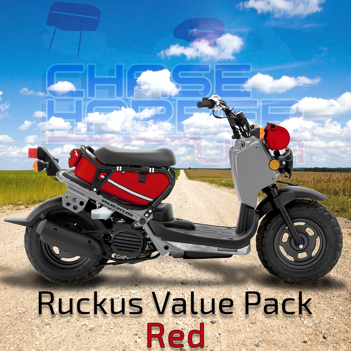 Chase Harper USA 5000 Honda Ruckus Under the Seat Bag
