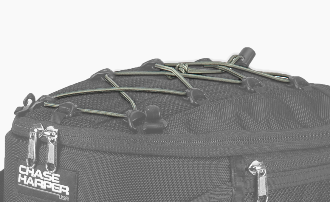 Versatile Bungee Shock Cord by Chase Harper USA in use