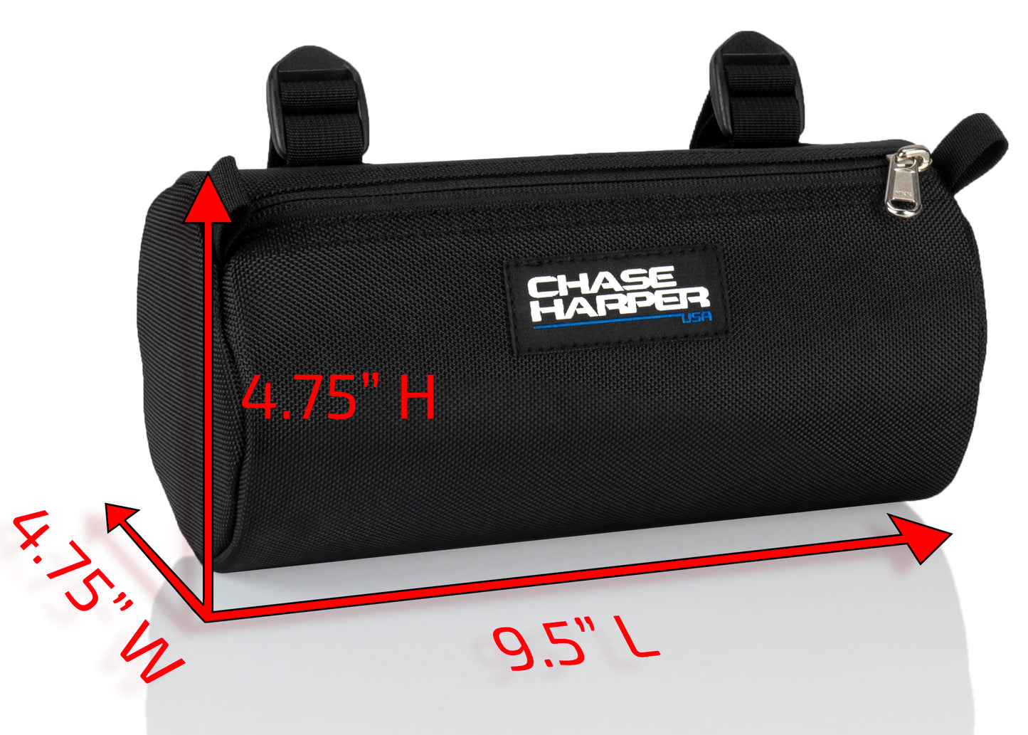 Chase Harper 10300 Barrel Bag | Motorcycle Luggage | USA Made |