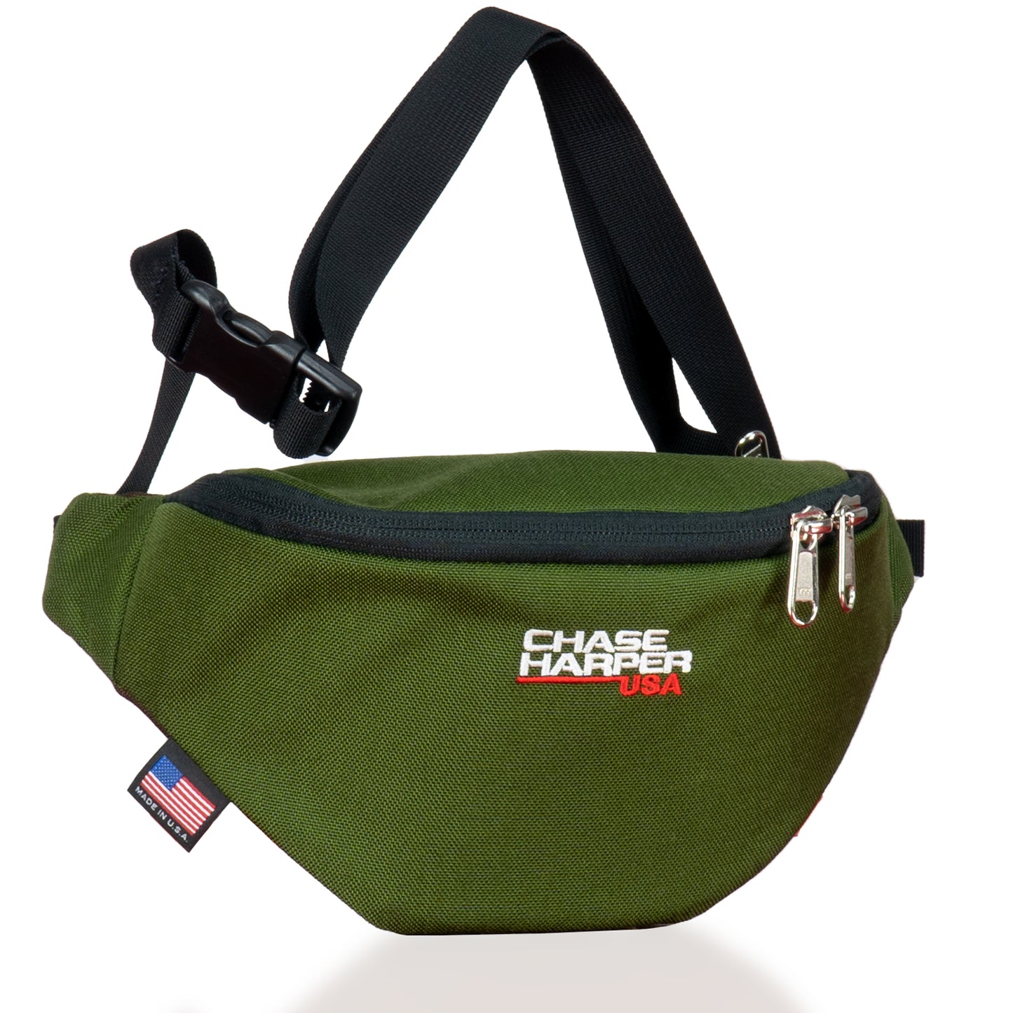 Chase Harper USA Red Line Fanny Pack in rugged Cordura