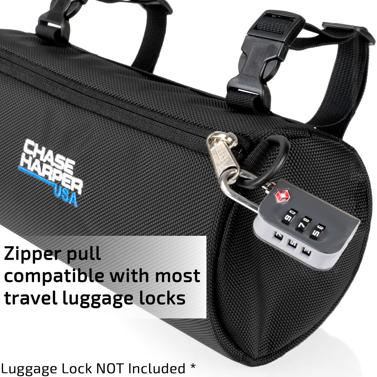Chase Harper 10300 Barrel Bag | Motorcycle Luggage | USA Made |