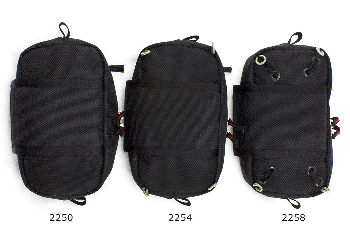 2250 Hip Pouch, 2254 Tankbag Pouch, 2258 Frame mount Hip Pouch