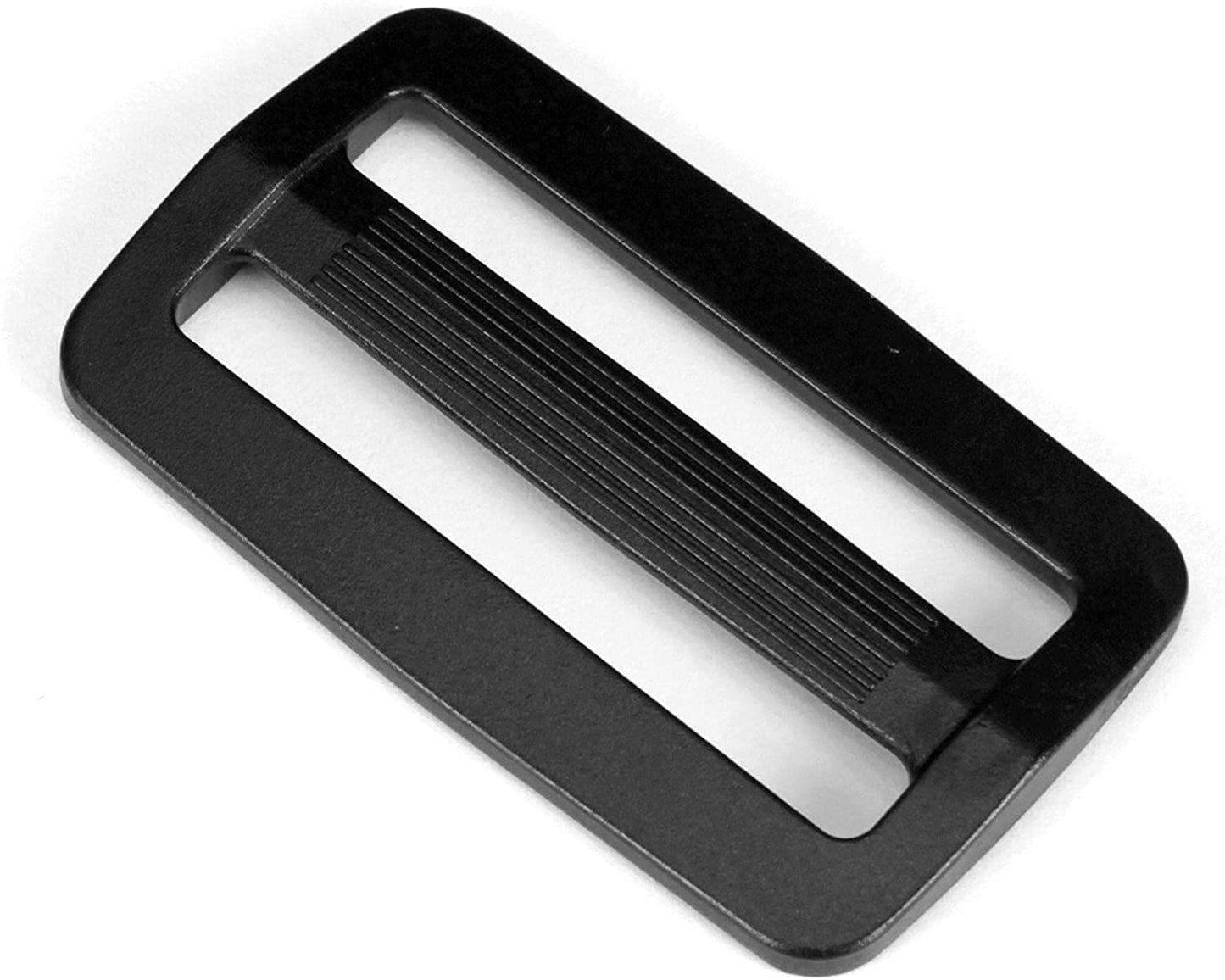 Close-up of Tri-Glide Strap Adjusters for motorcycle luggage