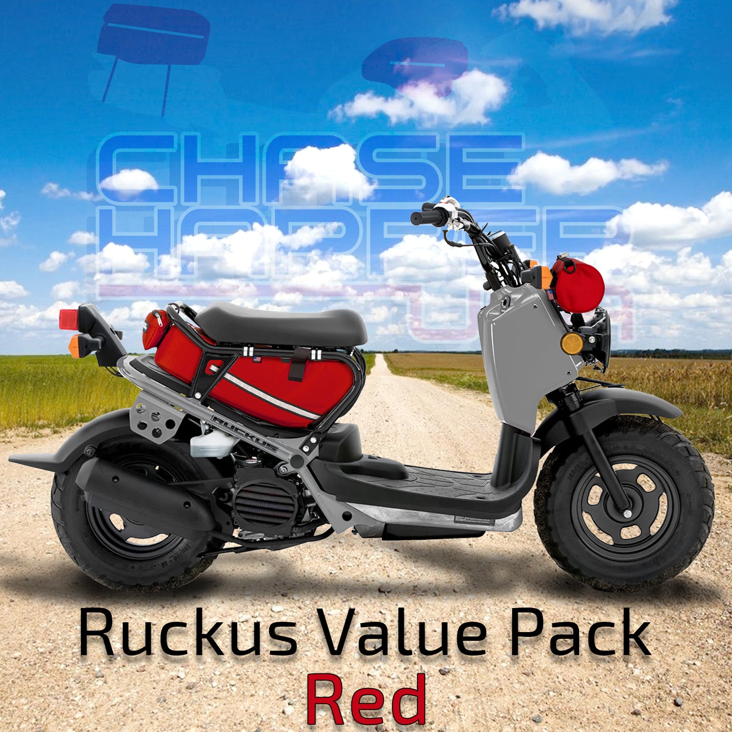 Chase Harper USA 5000 Honda Ruckus Under the Seat Bag