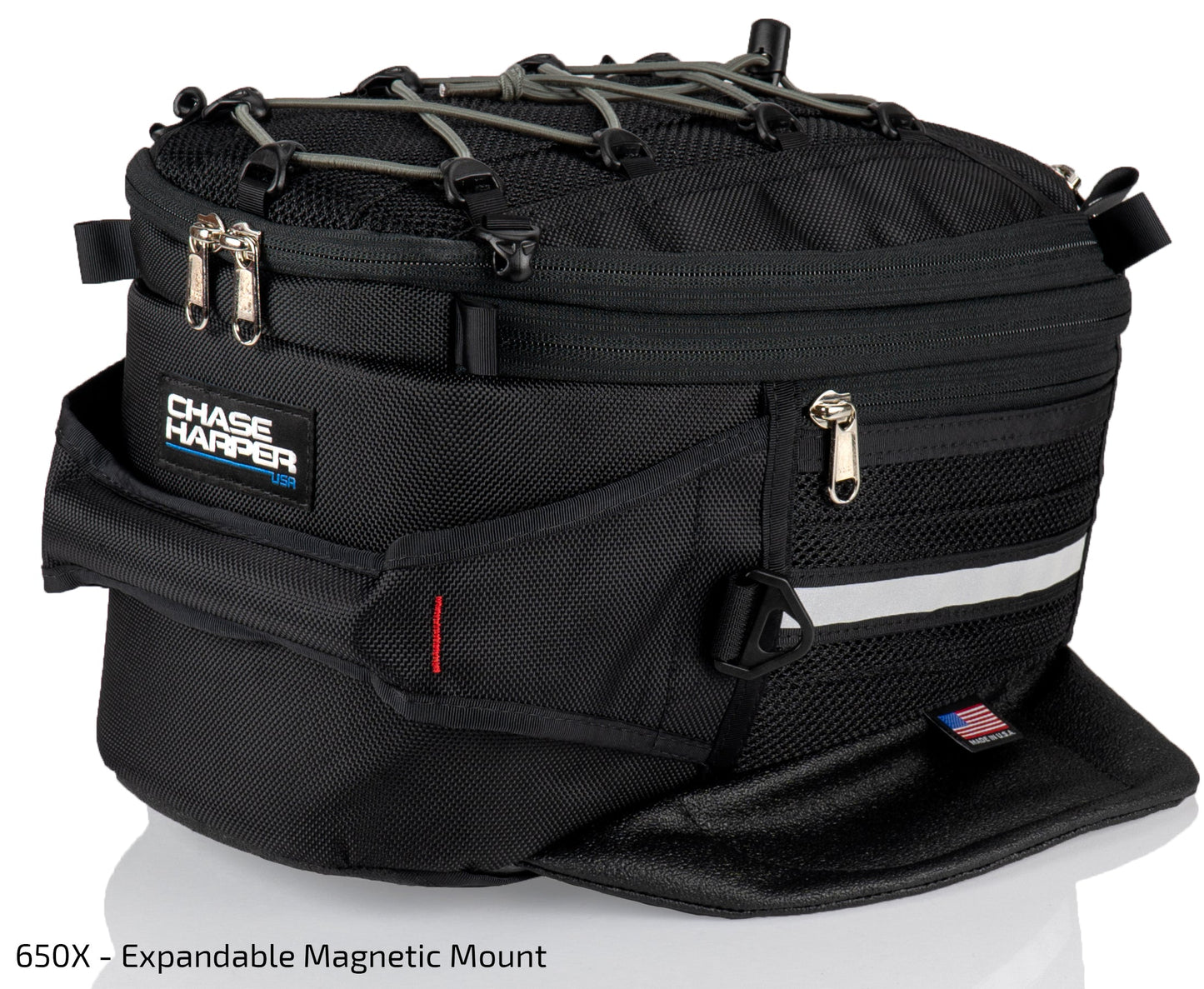 650X Tank Bag showing backpack conversion feature