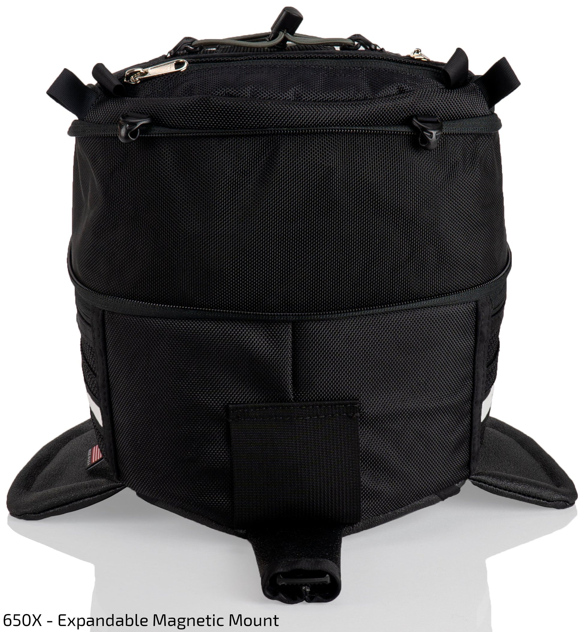 650X Tank Bag showing backpack conversion feature