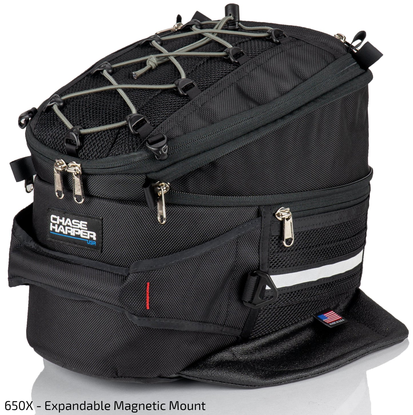 Chase Harper USA 650X Tank Bag fully expanded