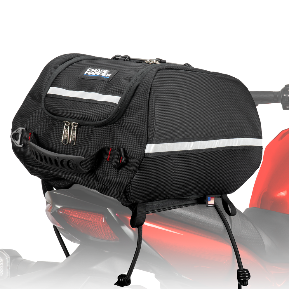 Chase Harper USA 3550 Aeropac II Motorcycle Saddlebags - Durable Riding Luggage